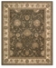 Nourison Wool and Silk 2000 2206 Slate 5'6" x 8'6" Area Rug